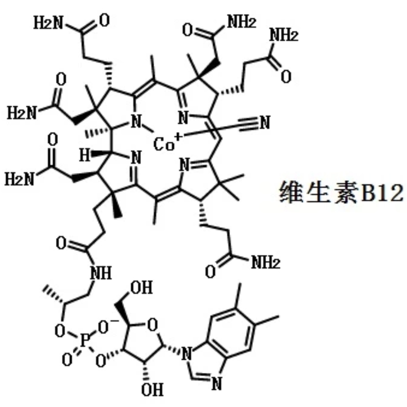 工厂散装供应1%维生素B12添加剂 CAS：68-19-9
